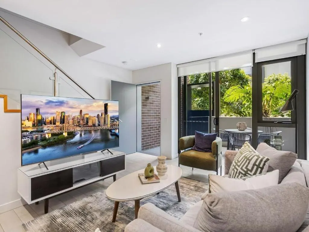 Newstead Modern 2-Storey Apartment - Q Stay بريزبين 0*,  أستراليا